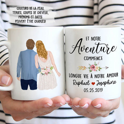Mug Personnalisé - Future Madame Et Monsieur