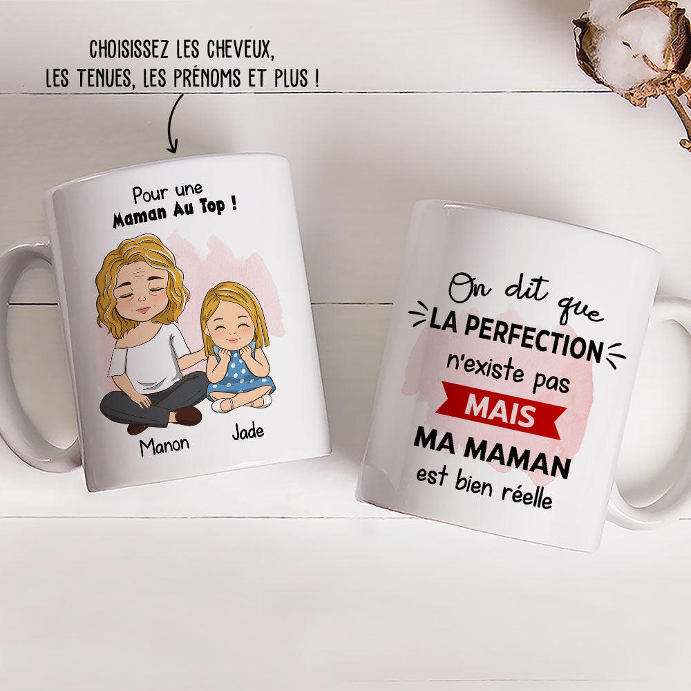 Mug Personnalisé - La Perfection De Maman