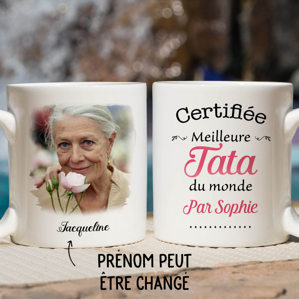 Mug Photo Personnalisé - La Famille Certifiée