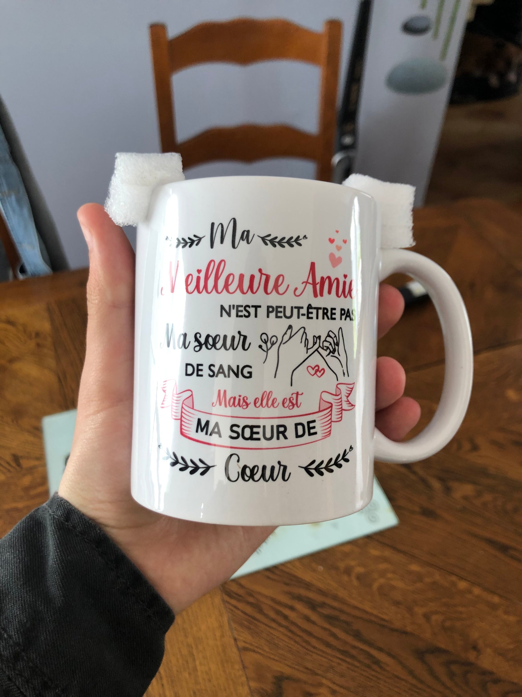 Mug Cadeau - Sœur De Cœur