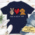 T-shirt Unisexe Personnalisé - Peace Love Dog