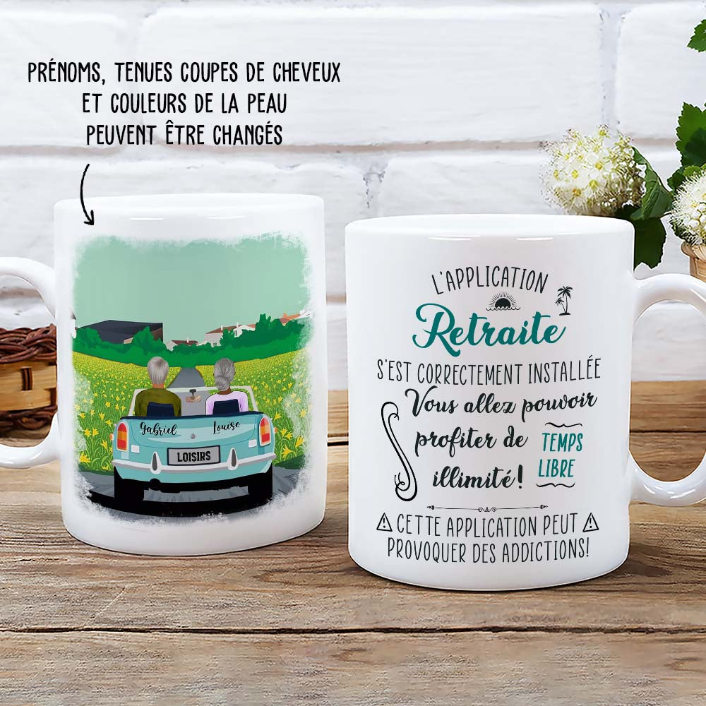 Mug Personnalisé - Toutes Les Femmes Naissent Égales - TESCADEAUX